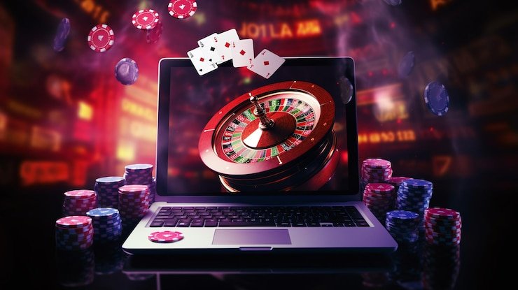 Dealer casino profesional memandu permainan live dalam sesi interaktif secara online